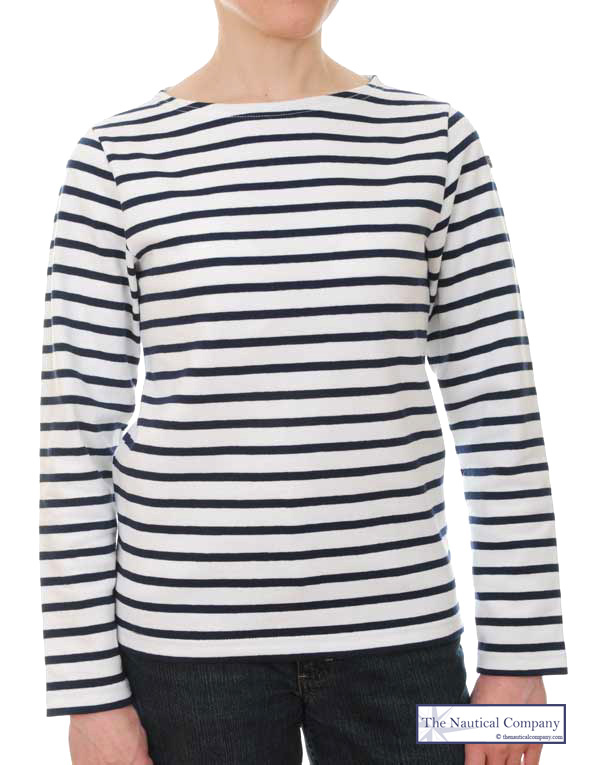 Ladies' Breton Top - Women's Striped Breton Shirt - UK - THE NAUTICAL COMPANY UK