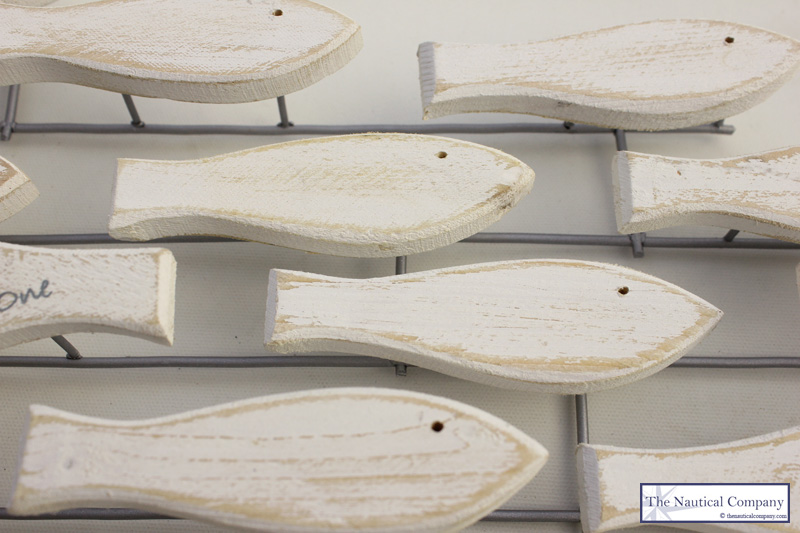 Shoal of fish wall art THE NAUTICAL COMPANY UK