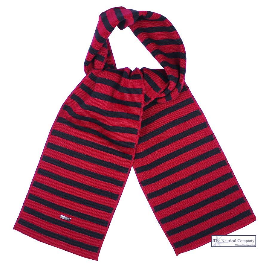red-navy-striped-scarf