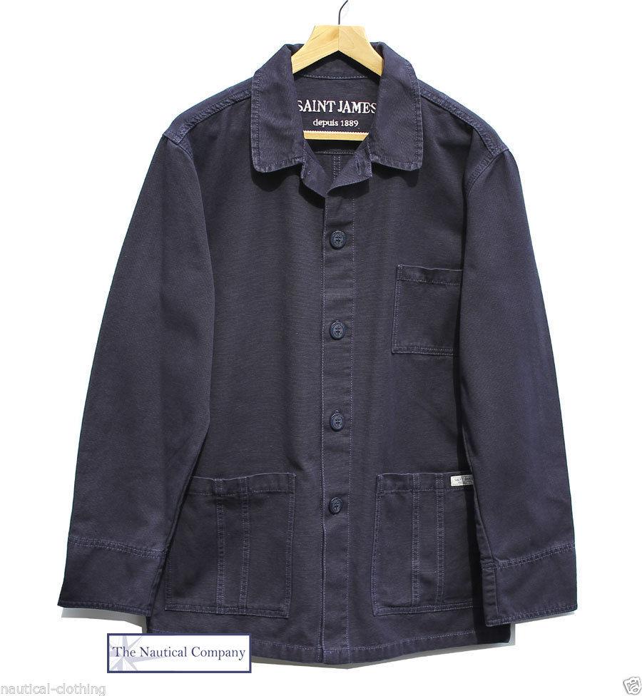 French work jacket navy blue - chic version