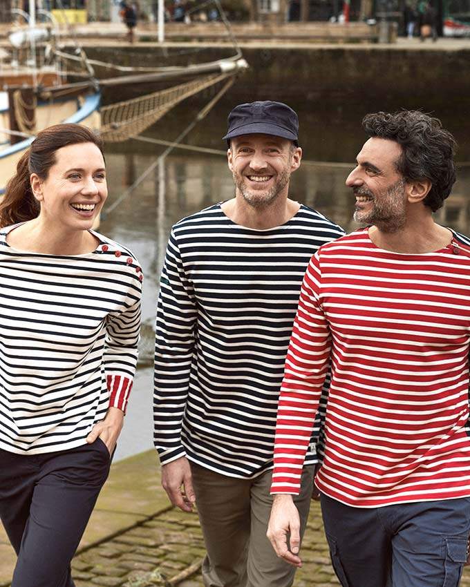 How to wear a Breton top
