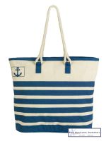 Striped Tote Bag with Rope Handles - SOLD OUT