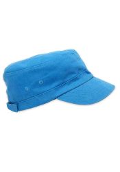 Canvas Fisherman's Hat,Turquoise Blue