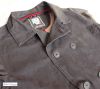 Men's Cotton Reefer Jacket, Distressed Brown - SOLD OUT
