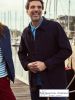 Men's French Work Jacket, Navy Blue, Heavy Cotton