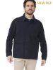 Men's French Work Jacket, Navy Blue, Heavy Cotton