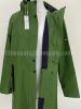 Mousqueton Women's Waterproof Jacket with Hood, Green