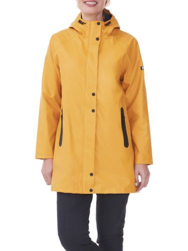 Mousqueton Women's Raincoat with Hood, Yellow