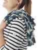 Cotton Scarf, Whale Print