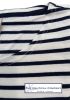 Women's Striped Breton Top, Lightweight Organic Cotton, Long Sleeves, Cream/Navy