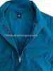 Women's Half Zipped Fisherman's Smock, Teal Blue
