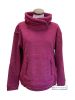 Women's Lightweight Fleece Sweatshirt, Fuchsia Pink