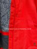 Women's Winter Cotton Canvas Jacket with Hood,  Red