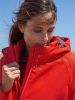 Women's Winter Cotton Canvas Jacket with Hood,  Red