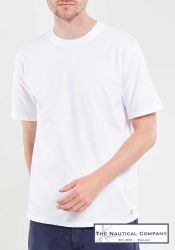 Men's Short Sleeve T-Shirt, Thick Organic Cotton, White