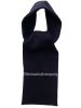 Navy Blue 100% Wool Scarf