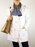 Ladies' Waterproof Parka, White, Armor Lux (only UK 18 - FR 46 - US 14 left)