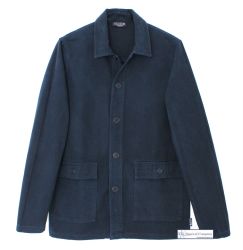 Navy Blue French Chore Jacket