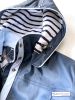 Women's Winter Hooded Raincoat with internal fleece, Navy Blue - SOLD OUT