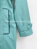 Ladies' Hooded Rain Mac, Aqua
