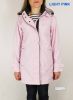 Ladies' Hooded Rain Mac, Pink, Fuchsia Pink & Raspberry