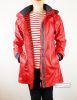 Women's Lined Raincoat, Red SOLD OUT