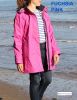 Ladies' Hooded Rain Mac, Pink, Fuchsia Pink & Raspberry
