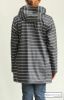 Ladies' Navy Blue Nautical Rope Print Raincoat
