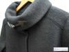Women's Black Short Duffle Coat Jacket - 100% Boiled Wool (SOLD OUT)