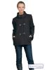 Women's Black Short Duffle Coat Jacket - 100% Boiled Wool (SOLD OUT)