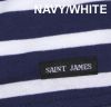 Breton Cotton Striped Scarf, Navy Blue/Cream/White