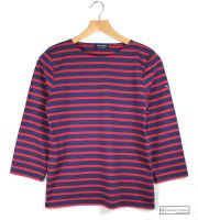 Saint James Striped Top, Navy/Red - SOLD OUT