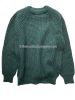 Fishermans Rib Sweater, Bottle Green
