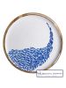 Large Mango Wood Round Platter - Shoal of Fish - SOLD OUT