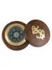 Compass with Wooden Base