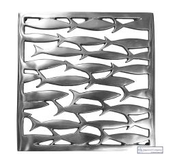 Square Shoal of Fish Hot Plate Stand